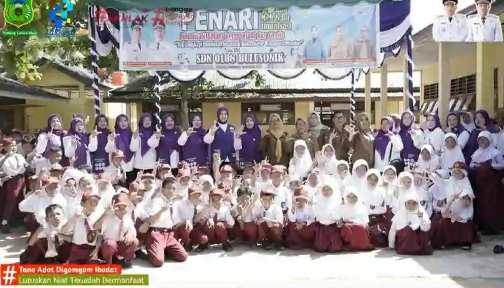 Ketua TP-POSYANDU Kabupaten Palas Tinjau Langsung Kegiatan BIAS, Pastikan Anak Sekolah Sehat dan Terlindungi