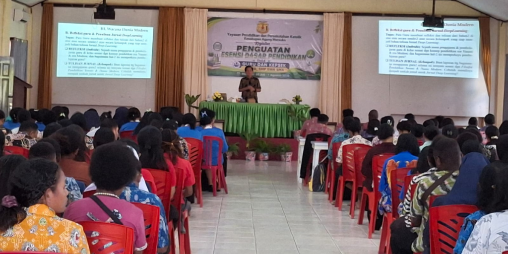 Keuskupan Agung Merauke Gelar Seminar AI dan Filsafat Pendidikan, Diikuti 460 Guru