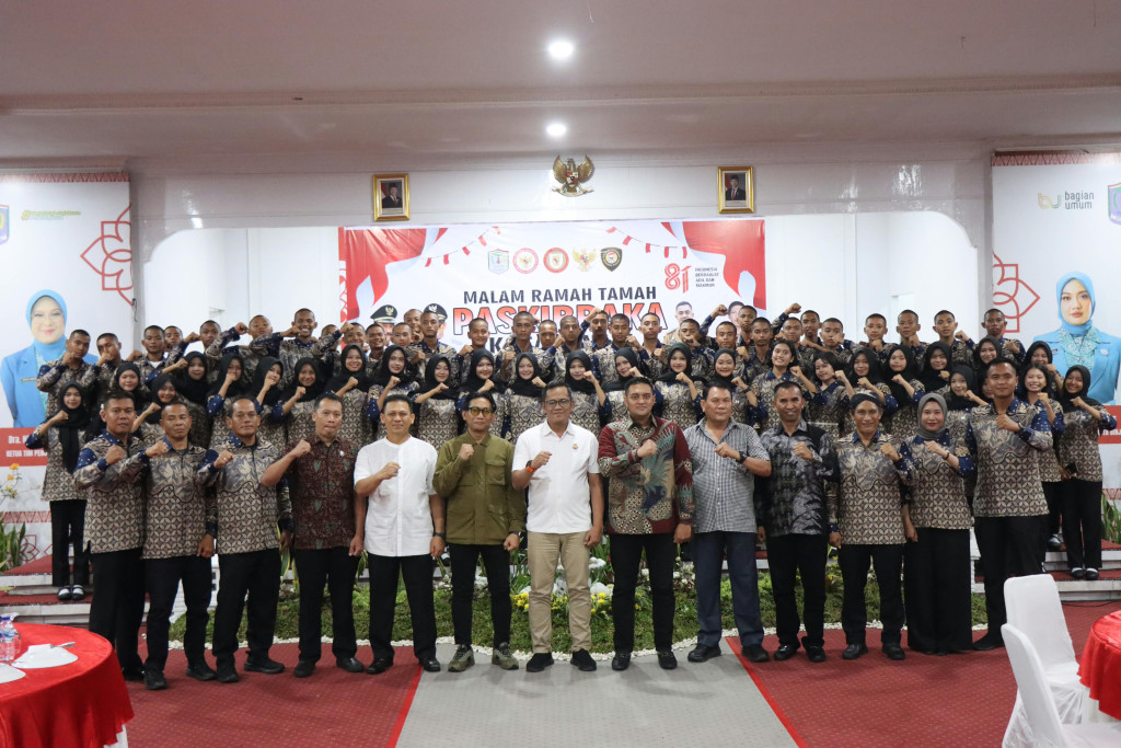 Malam Ramah Tamah Paskibraka, Wakil Wali Kota Dorong Generasi Muda Jadi Pemimpin Masa Depan