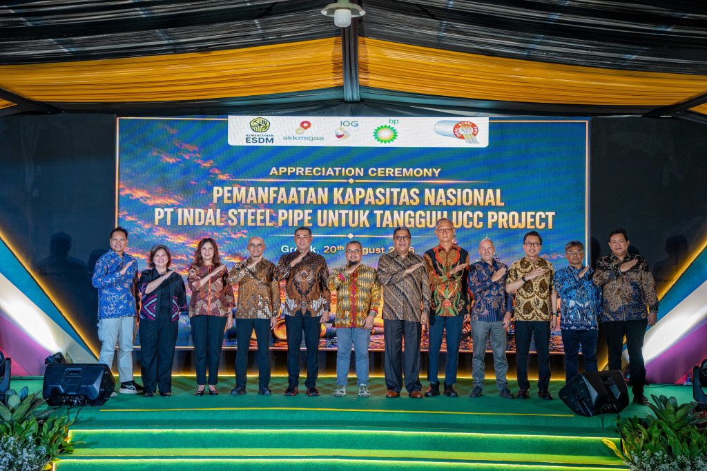 Pelapisan 5.700 Pipa Proyek Tangguh UCC di Gresik Rampung, Libatkan 100% Tenaga Kerja Indonesia
