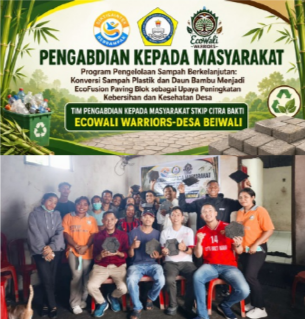 Pemuda Beiwali Sulap Sampah Jadi Paving Blok, Dari Limbah Lahir Peluang Ekonomi