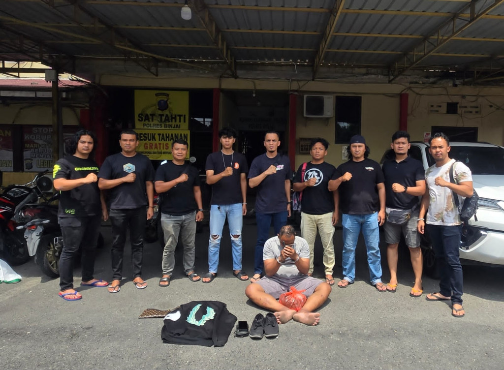 Polres Binjai Tangkap Terduga Pelaku Curat, Dua Sepeda Motor Vario Dicuri di Binjai