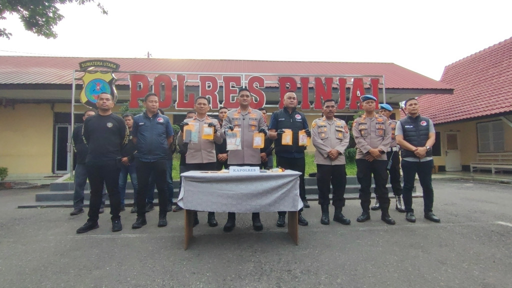 Polres Binjai Ungkap 18 Kasus Narkotika dalam Tiga Pekan, 20 Tersangka Diamankan