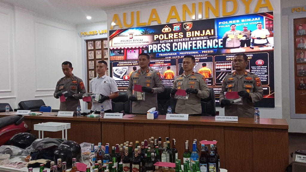 Polres Binjai Ungkap Kasus Pembuangan Bayi, Dua Tersangka Diamankan