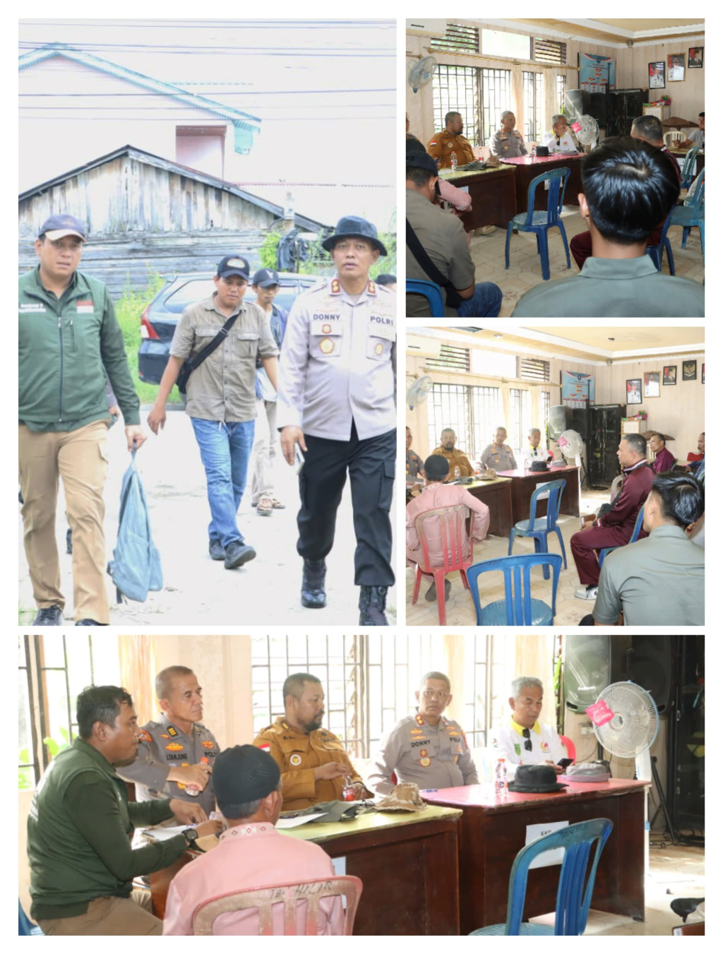 Polres Inhil bersama Pemkab Inhil dan BKSDA Riau Perkuat Sinergi Tangani Gangguan Kera Liar di Tembilahan