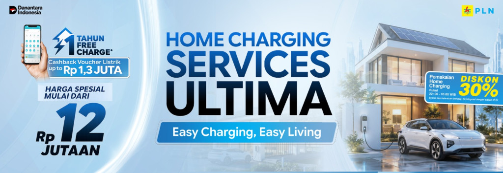 Promo Home Charging PLN di GIIAS 2026, Dapat Voucher Listrik hingga Rp1,3 Juta