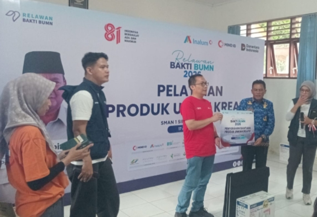 PT INALUM di Perayaan HUT RI Ke- 81 Tahun Beri Dukungan Pada SMAN I Simanindo Dengan Beri Bantuan dan Pelatihan pada Siswa/i