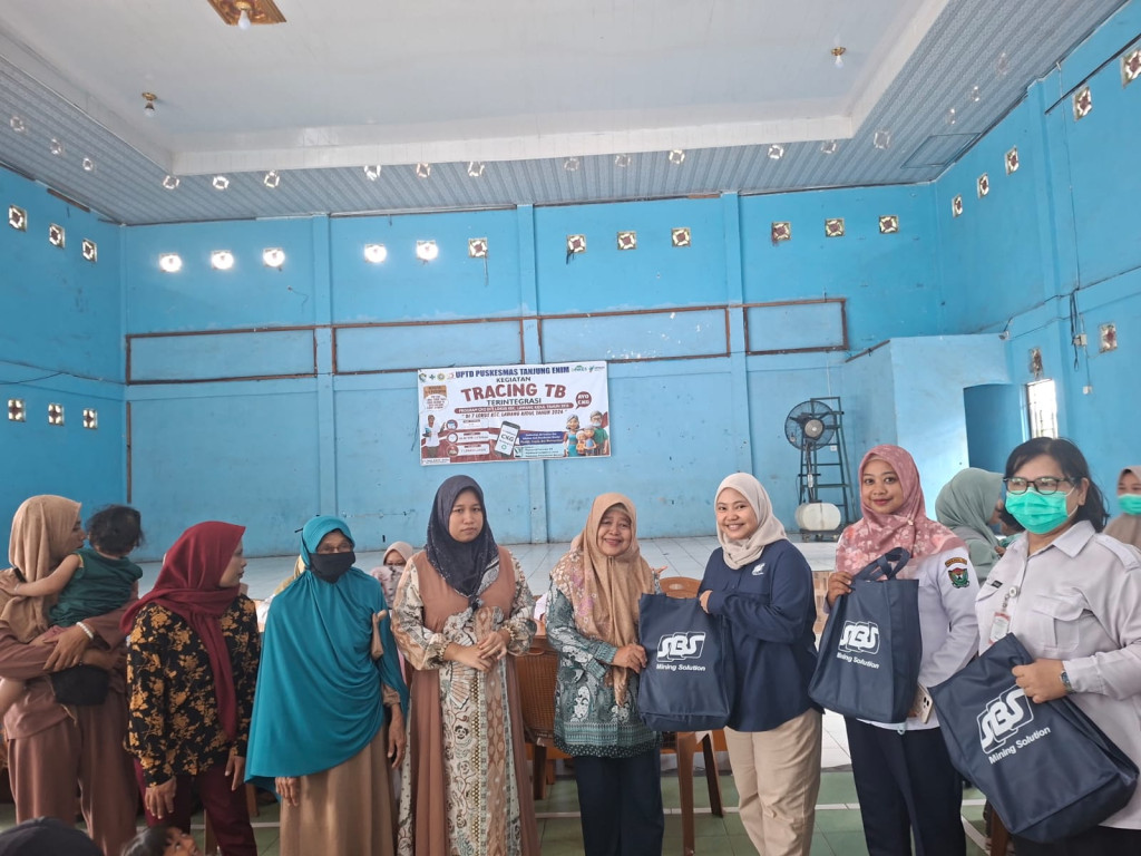 PT SBS dan Puskesmas Tanjung Enim Gelar Skrining TBC