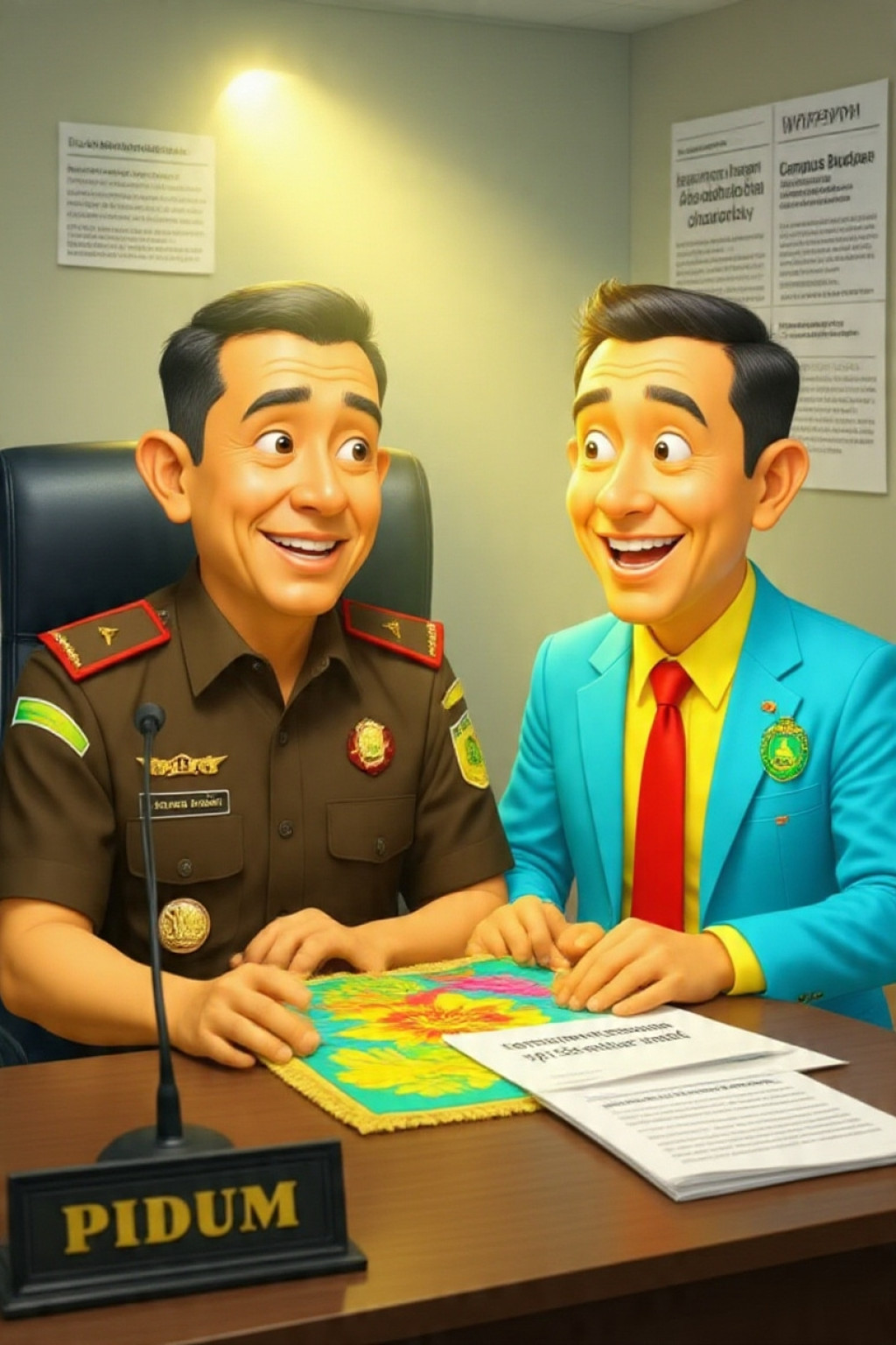 Rektor Untad Silaturahmi ke Kajati Sulteng di Tengah Sorotan Audit Rp18,36 Miliar