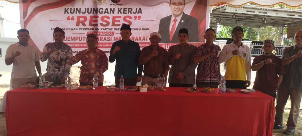 Reses DPRD Provinsi Riau: Jalan Lingkar Masuk Tahap Pengerjaan, Warga Harapan Makmur Diberi Pemahaman Jaminan Sosial