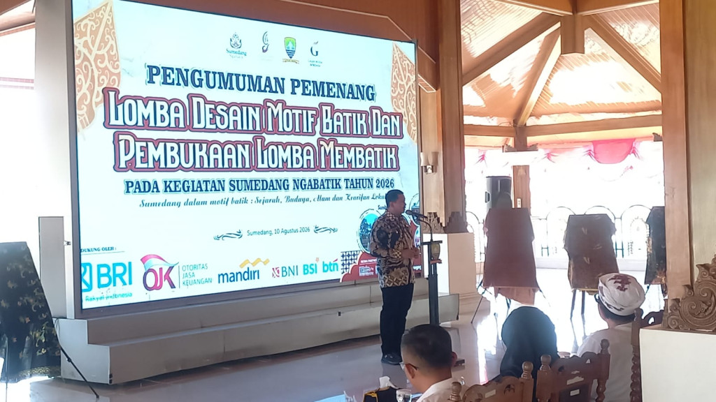 Sumedang Ngabatik 2026: Lomba Desain Batik Usai, Lomba Membatik Resmi Dibuka