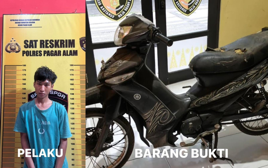 Terekam CCTV dan Tujuh Bulan Diburu, Terduga Pencuri Motor Akhirnya Diserahkan Orang Tua