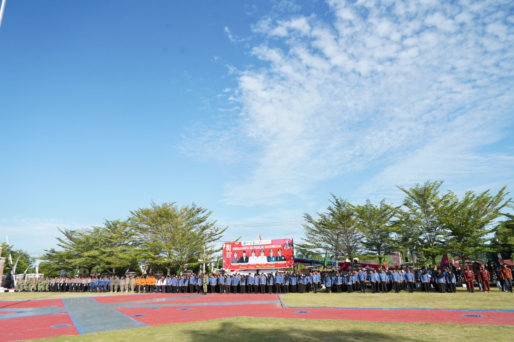 Upacara HUT RI Ke-81 Kabupaten Paluta Tahun 2026 Berjalan dengan Khidmat