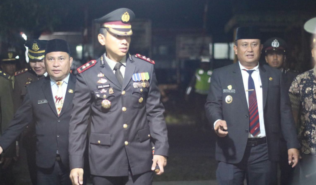 Wabup Dairi Ikuti Apel Kehormatan dan Renungan Suci HUT RI ke-81