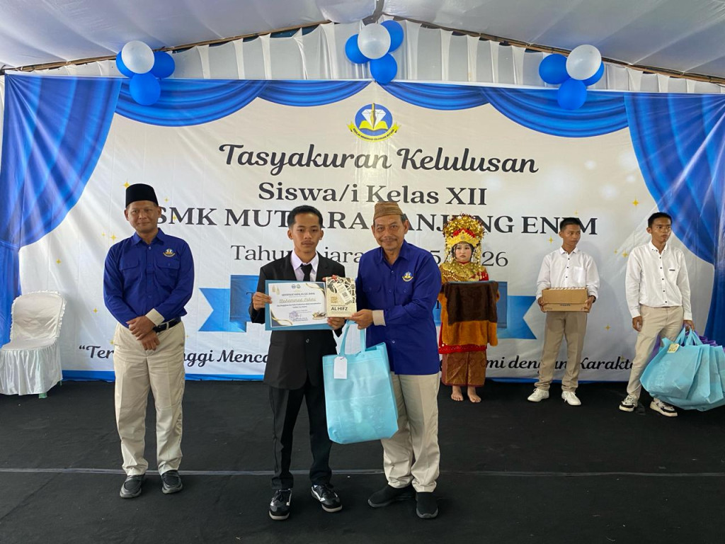 Yayasan Mutiara Enim Perkuat Pendidikan Karakter, Tambah Fasilitas Pembelajaran Al-Qur'an di SMK Mutiara