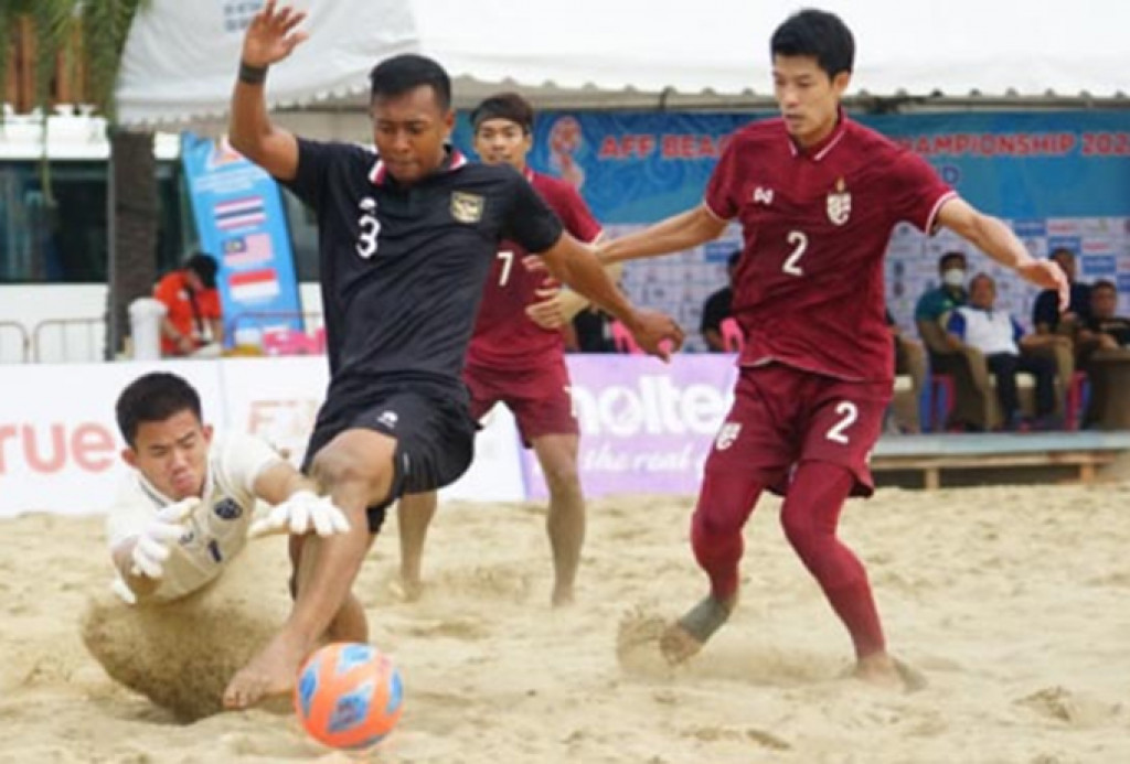 AFF Beach Soccer Championship 2022: Indonesia Kalah di Laga Perdana