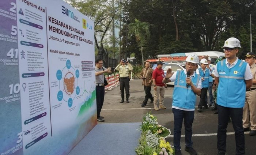 PLN Siap Jaga Keandalan Listrik Sambut KTT ke--43 ASEAN di Jakarta