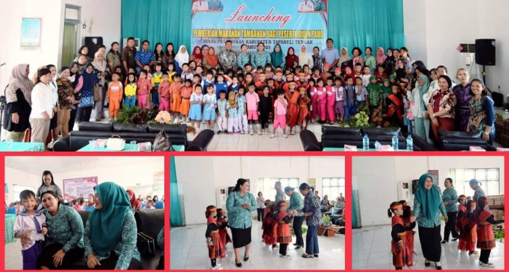 Berikan Makanan Tambahan, Bunda PAUD Tapteng Tekankan 8 Indikator kebutuhan Esensial Anak Usia Dini