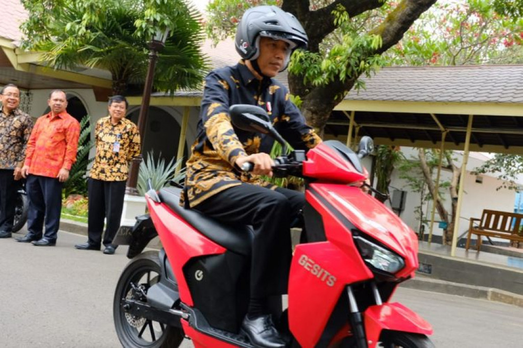 Motor Listrik Gesits Buatan Republik Indonesia Dilirik di 4 Negara