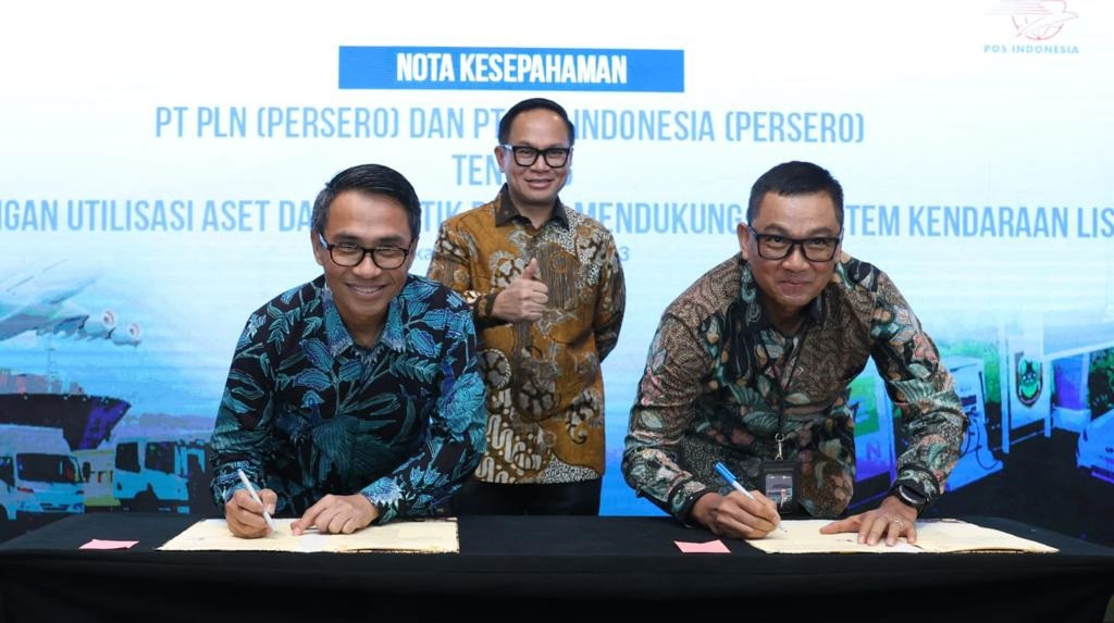 PLN-Pos Indonesia Integrasikan Rantai Pasok Logistik dan Akselerasi Kendaraan Listrik