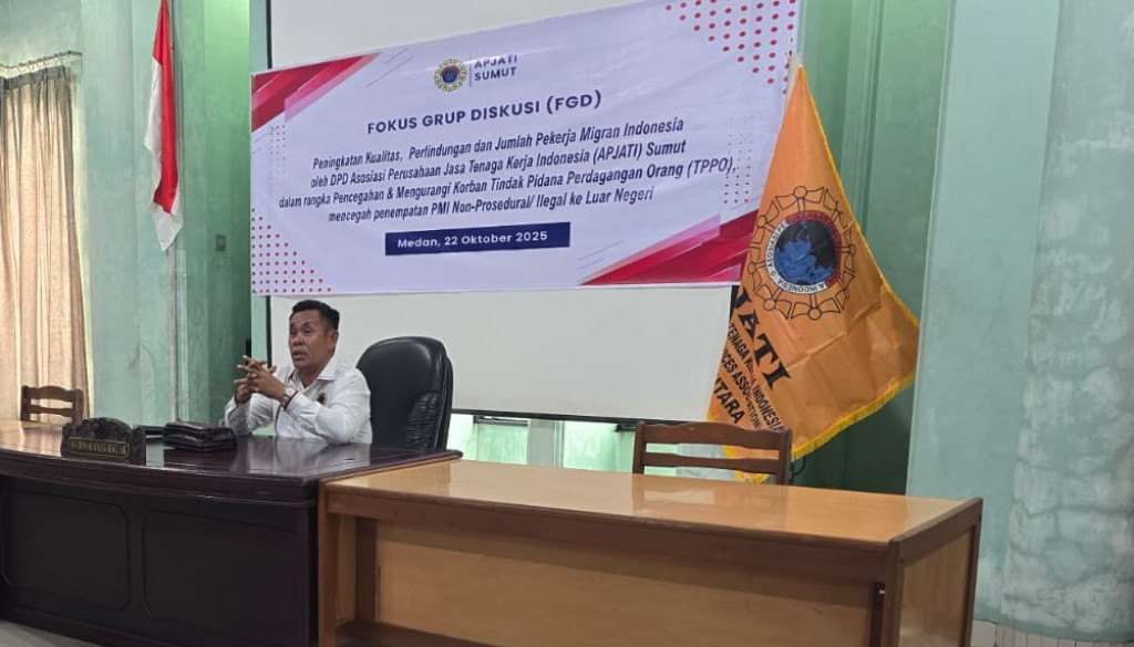 APJATI Sumut Dukung Pemerintah Memerangi Pelaku TTPO