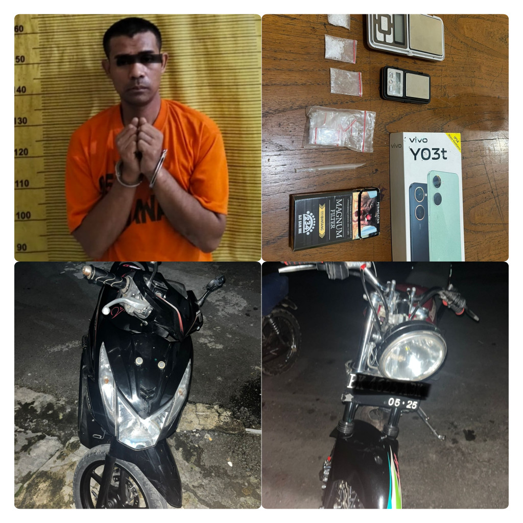 Bandar Sabu Sendang Rejo ditangkap Satresnarkoba Polres Binjai