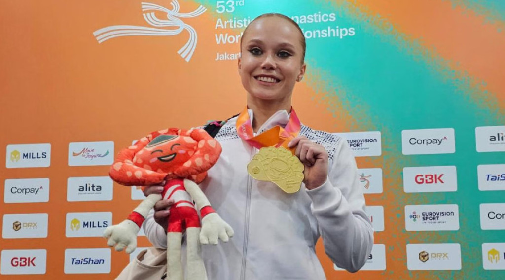 Kembali ke Puncak! Melnikova Persembahkan Emas All-Around Kejuaraan Dunia Senam 2025