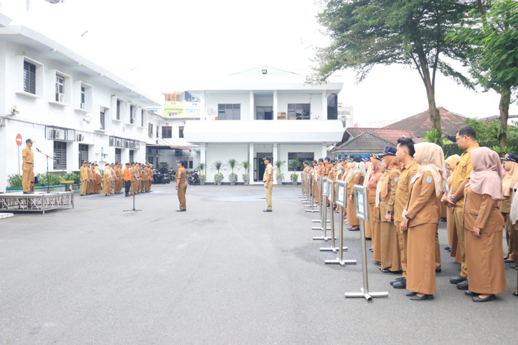 Pemko Binjai Gelar Apel Gabungan, Tekankan Inovasi untuk Kesejahteraan Masyarakat
