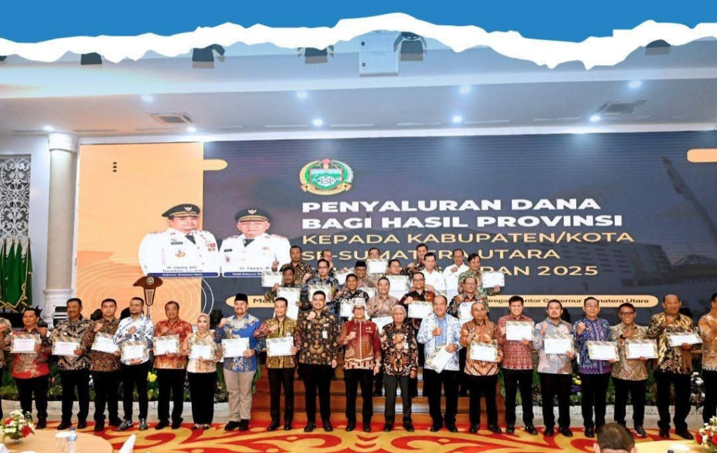 Pendistribusian DBH Tahap Ketiga Pemkab Karo Terima 18 Miliar, Penyaluran Dana  Dapat Dimanfaatkan Bersama untuk Meningkatkan Kesejahteraan Masyarkat