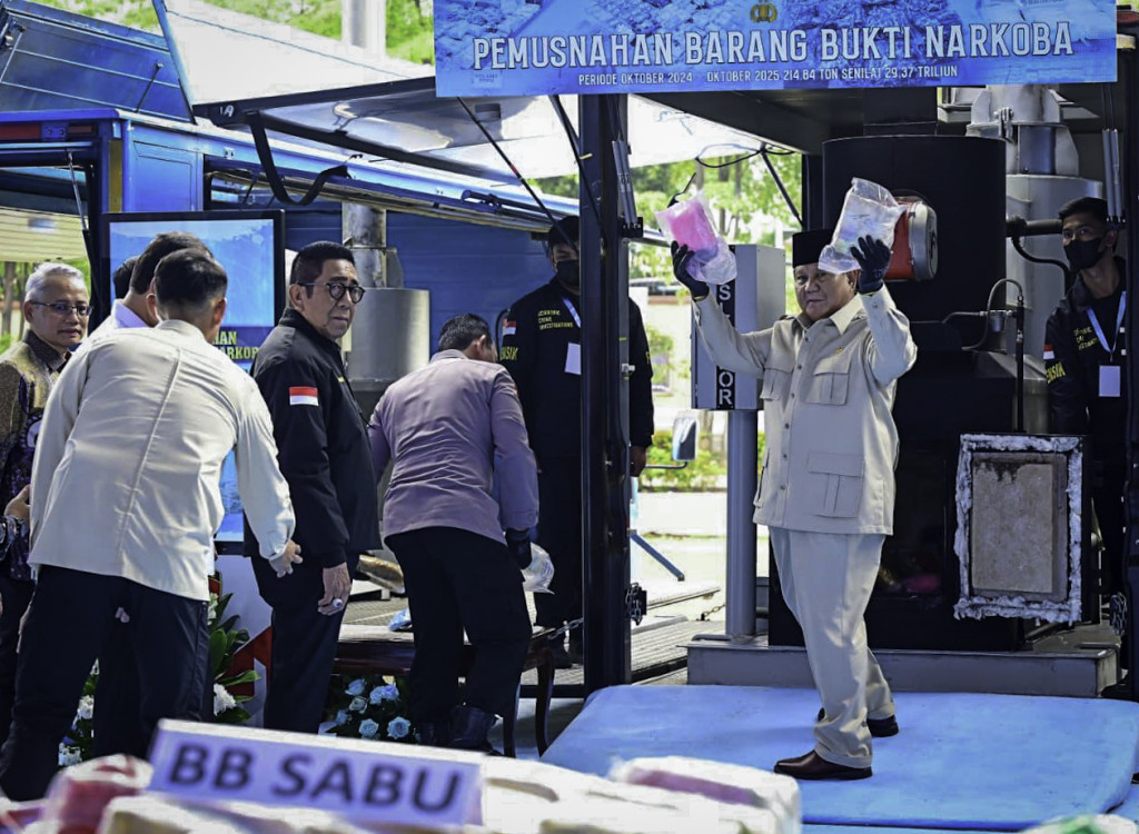 Prabowo Tegaskan Narkoba Sebagai Ancaman Besar yang Harus Diperangi Secara Menyeluruh