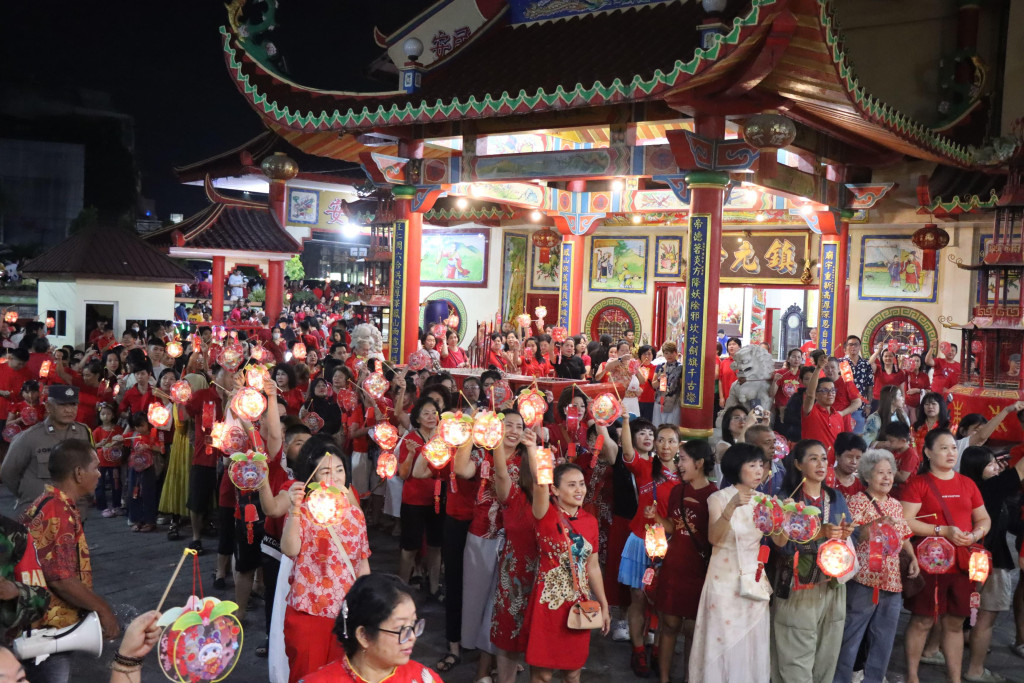 Semarak Pawai Lampion, Wakil Wali Kota Binjai Ajak Warga Perkuat Toleransi