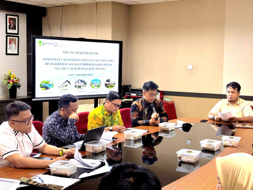 Sidang Akhir Penetapan Cagar Budaya Batam Jadi Tonggak Pelestarian Identitas