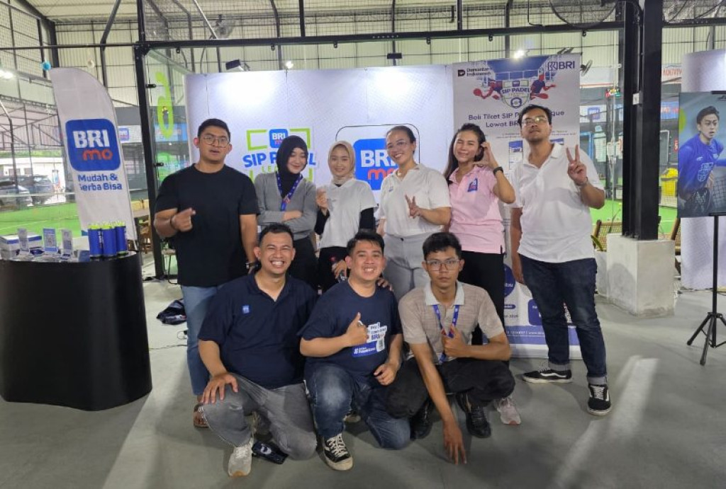 SIP PADEL League 2025 Jadi Ajang Promo BRI KC Pancoran