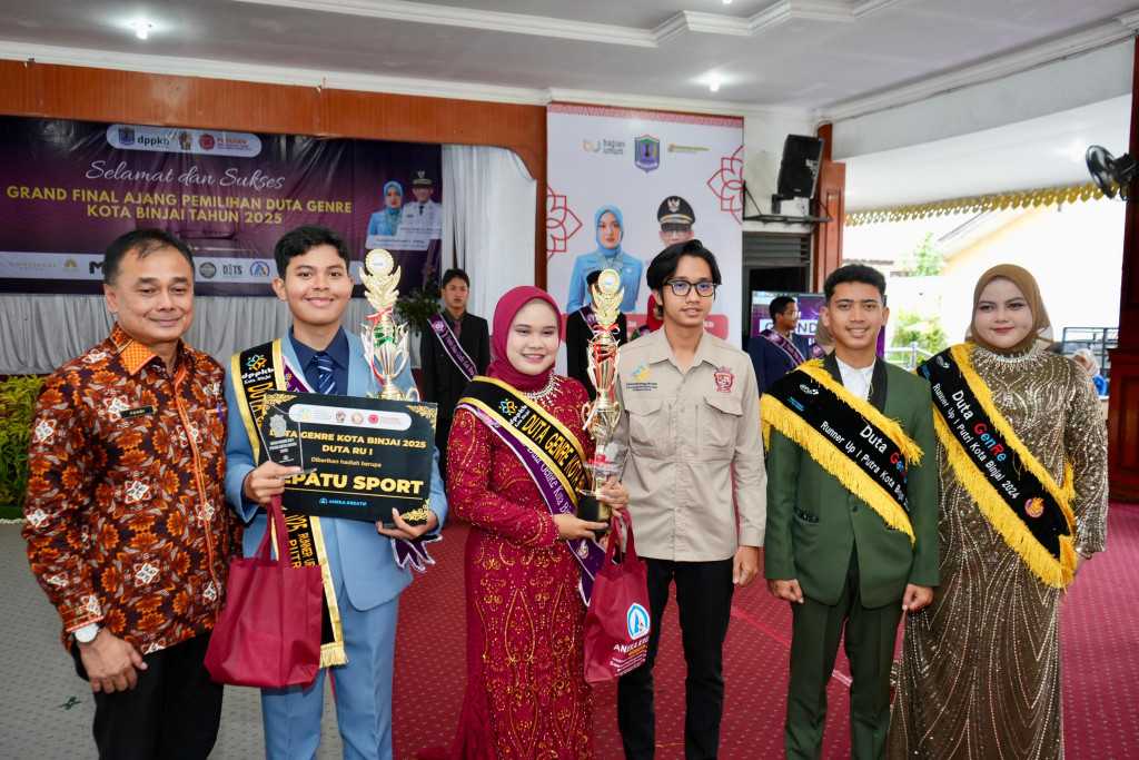 Wakil Wali Kota Binjai Hadiri Grand Final Duta GenRe 2025, Dorong Remaja Jadi Generasi Hebat dan Terencana