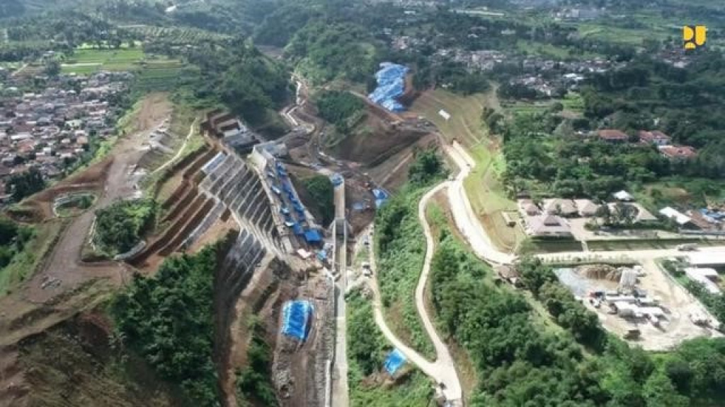 2 Proyek Bendungan "Penyelamat"  Banjir Jakarta di Ciawi dan Sukamahi Hampir Rampung