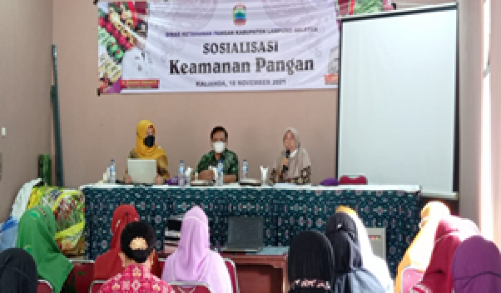 BBPOM dan Dinkes Bandar Lampung Gelar Sosialisasi Keamanan Pangan Bersama