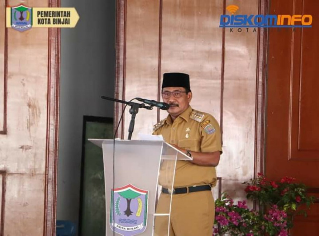 Drs. H. Amir Hamzah, Hadiri Pelantikan HMI Cabang Kota Binjai Periode 2021-2022