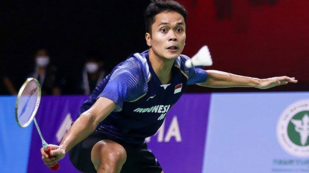 Hasil Indonesia Open 2021: Ginting Gugur di Babak Pertama