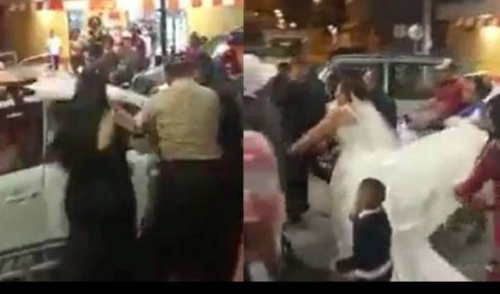 Viral! Pengantin Pria Ditangkap Polisi saat Prosesi Pernikahan, Mempelai Peremuan Mengamuk