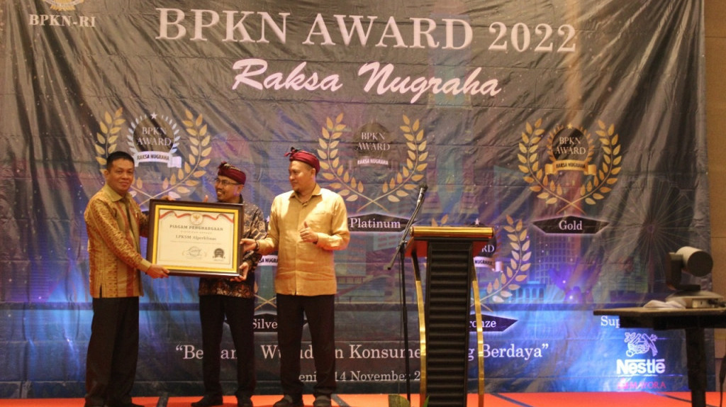 Alperklinas Raih BPKN Award Raksa Nugraha ke 4, Tohom: Anugerah Tuhan