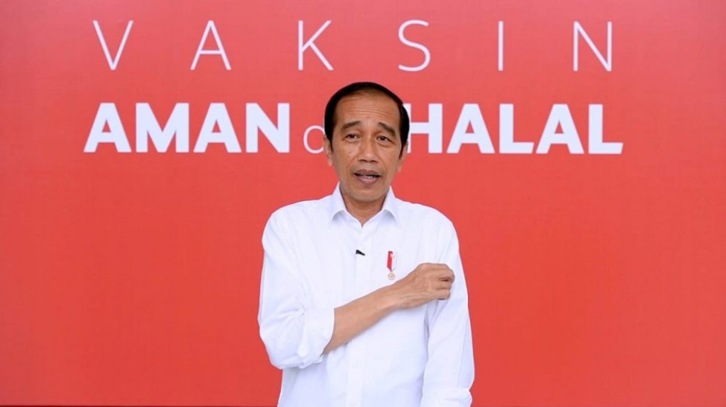 Jokowi Disuntik Vaksin Booster Kedua untuk Lansia Hari Ini