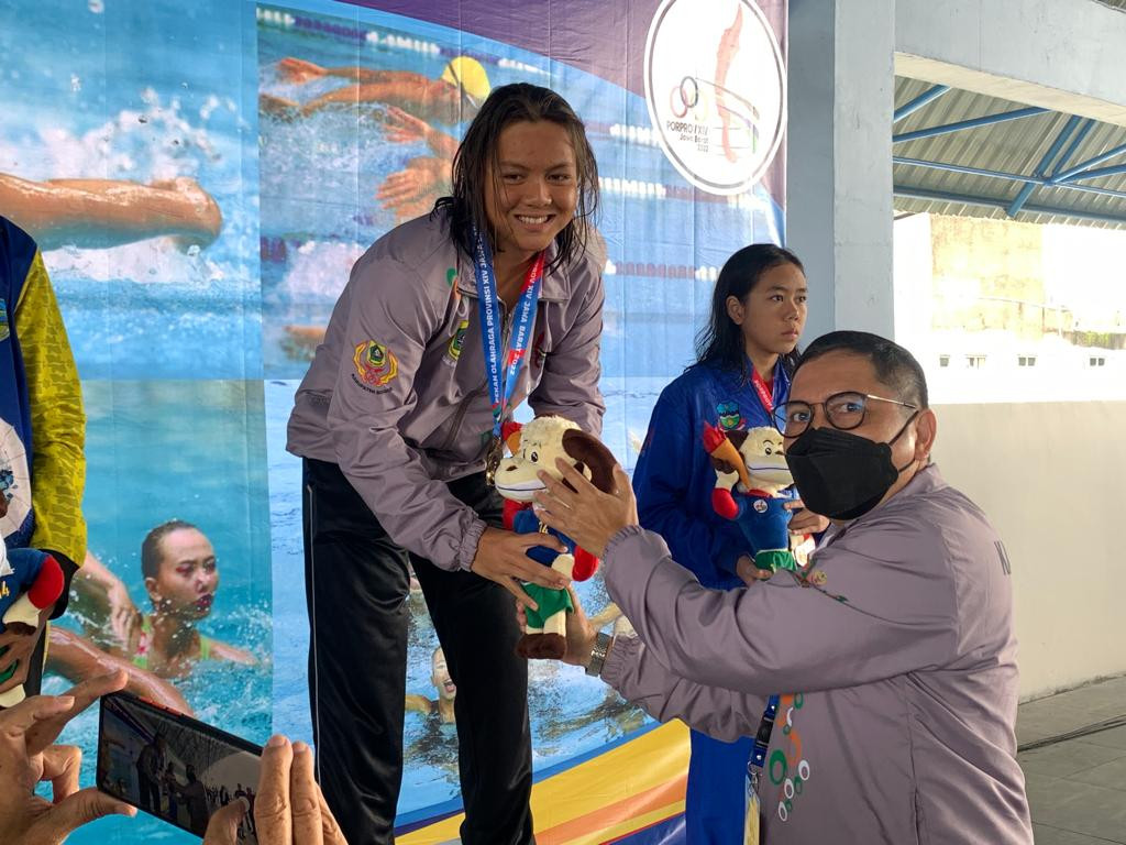 Tim Renang Kabupaten Bogor Kembali Dulang Empat Medali Emas