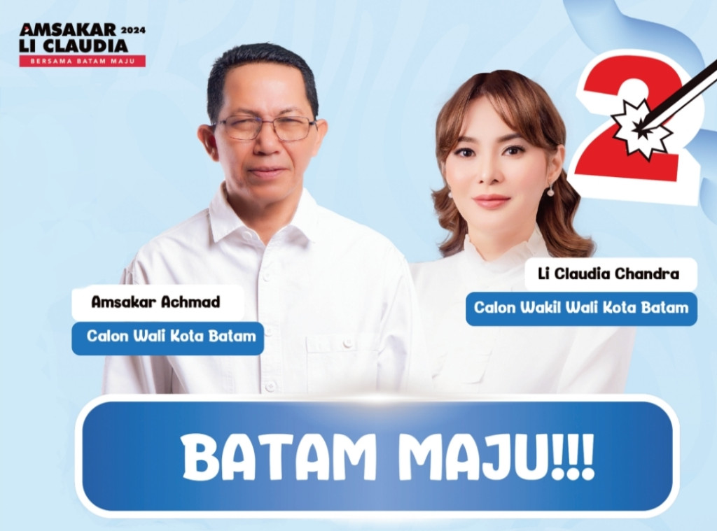 Survei Elektabilitas Pilkada Batam Dari Indikator Politik Indonesia, ASLI 68,5 persen dan NADI 24 persen