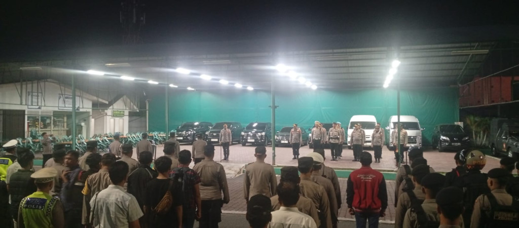 Apel Gabungan KRYD Digelar di UMSU, Polrestabes Medan Perkuat Kesiapsiagaan Personel