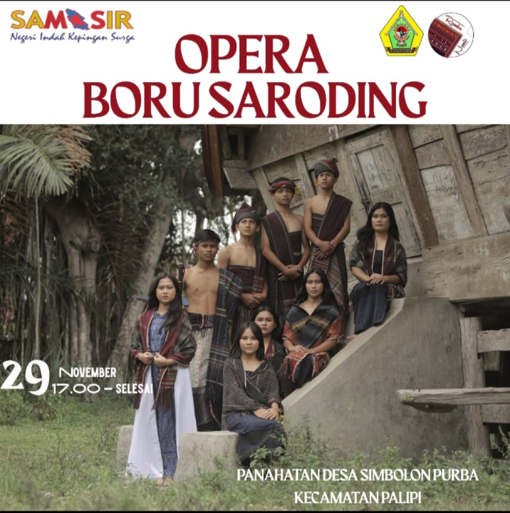 Disbudpar Samosir Akan Tampilkan Opera Berjudul "Boru Saroding"