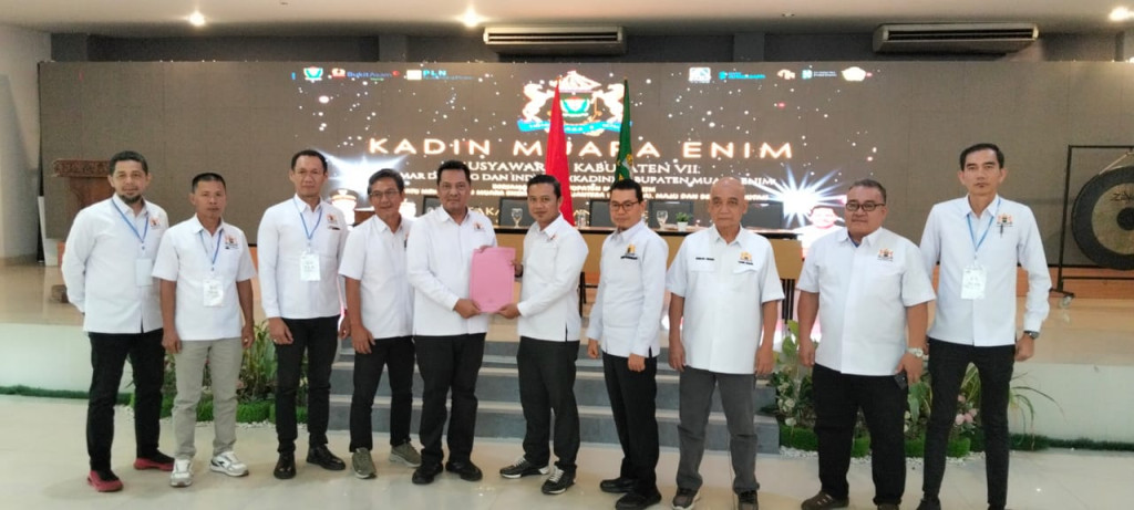 Aklamasi Muskab Ke-VII, Iwan Kurniawan Kembali Pimpin KADIN Muara Enim, Siap Menjadi Lokomotif Pertumbuhan Ekonomi Daerah