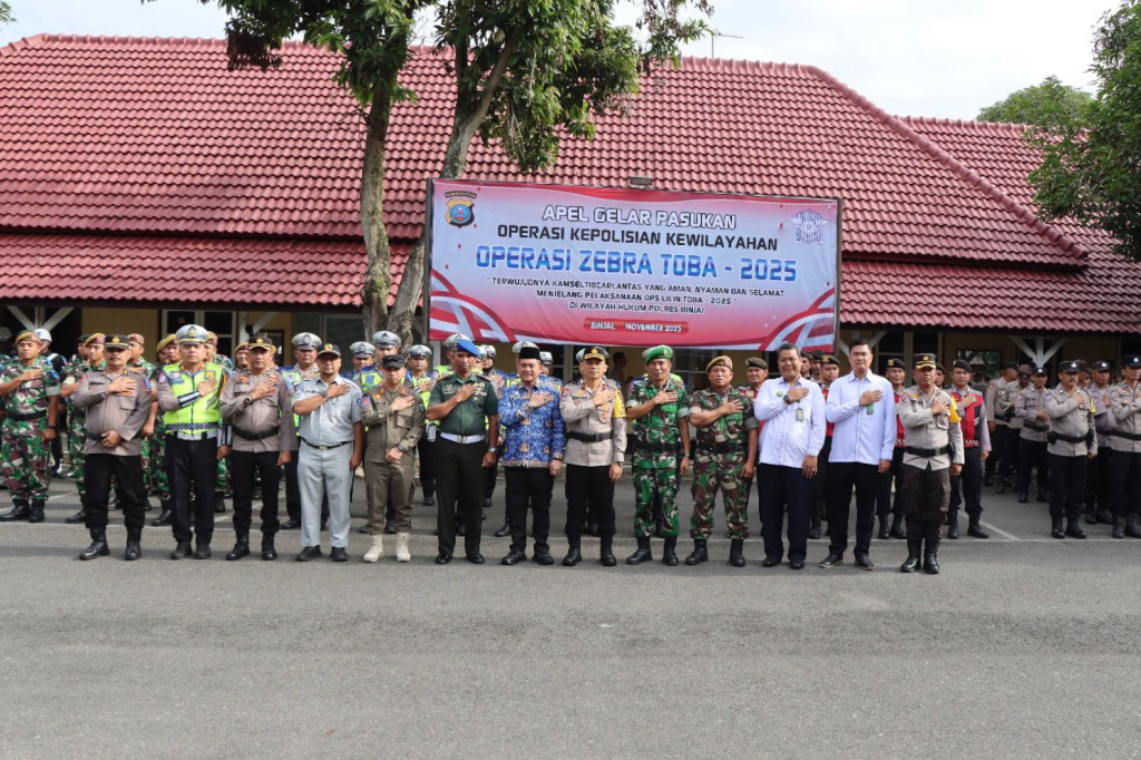 Apel Operasi Zebra Toba 2025, Pemko Binjai Tegaskan Komitmen Keselamatan Berlalu Lintas