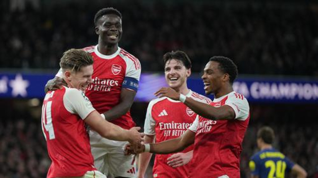 Arsenal Taklukkan Bayern 3-1, Kukuh di Puncak Grup Liga Champions