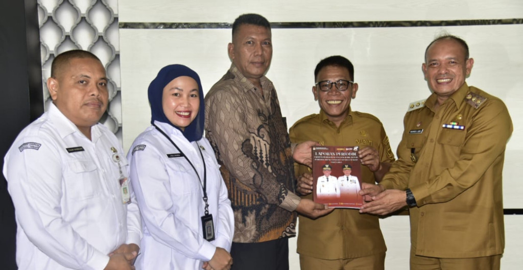 Bupati dan Wakil Bupati Terima Audensi Komisioner KPU Tapteng