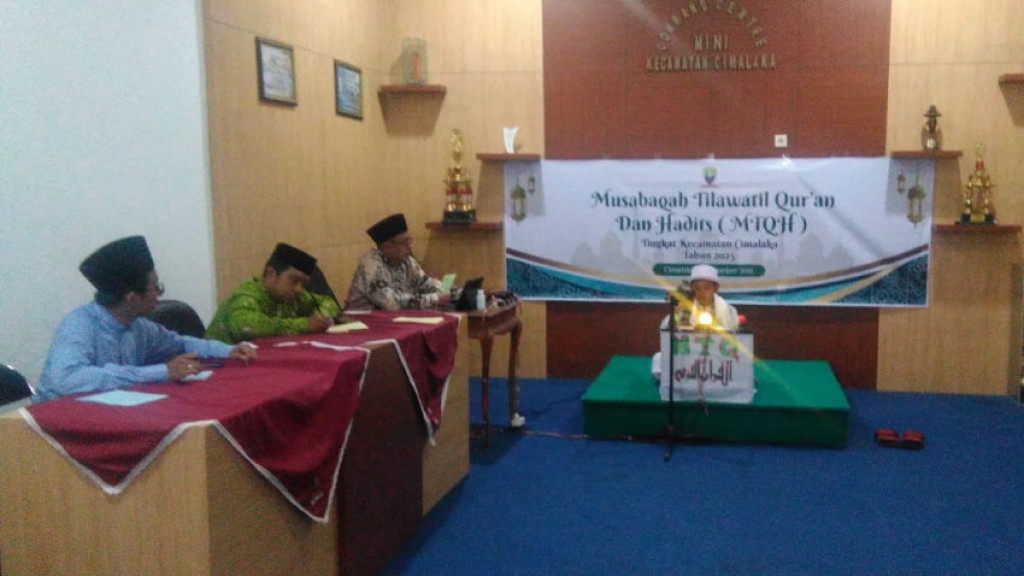 Camat Cimalaka Resmi Membuka MTQH Tingkat Kecamatan Cimalaka Tahun 2025